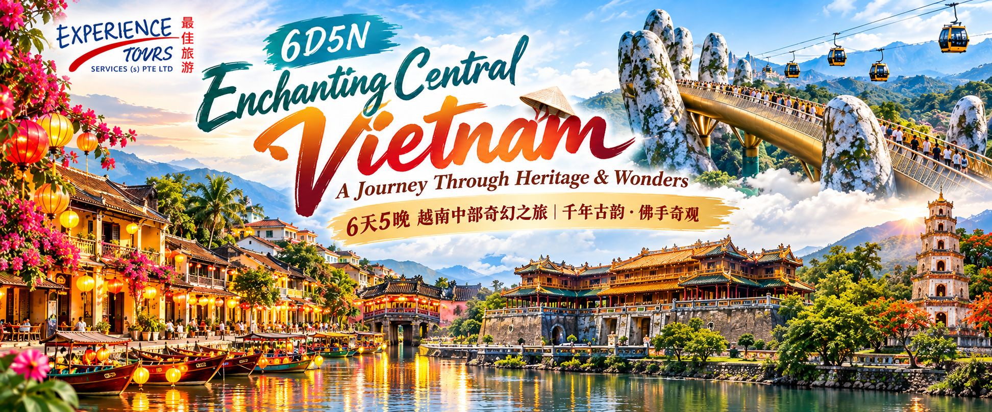6D5N Enchanting Central Vietnam – A Journey Through Heritage & Wonders